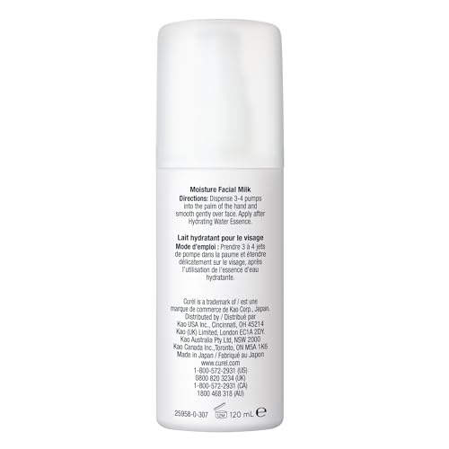 Curel skin-softening glow after application with a creamy, lightweight texture