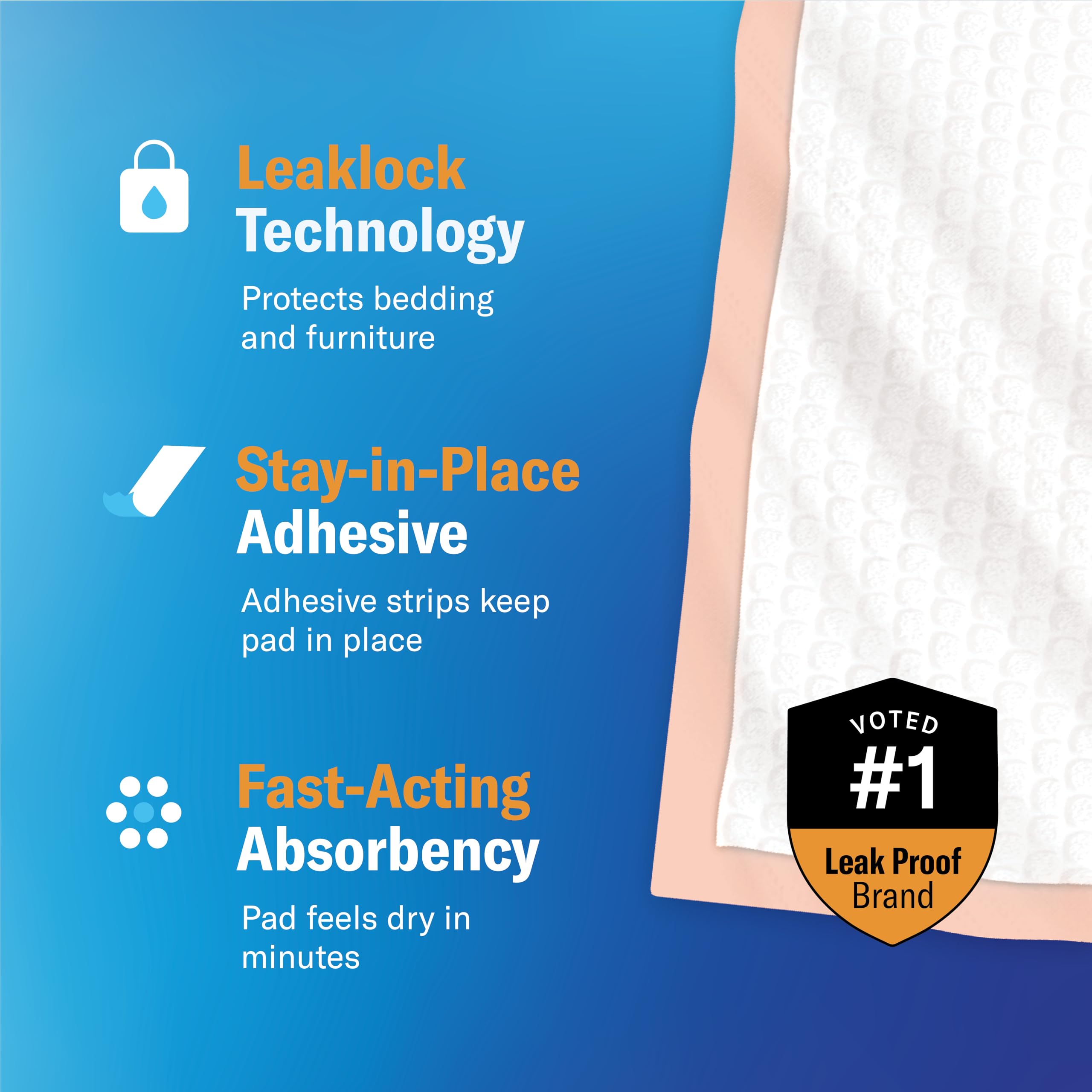Curera Chucks hospital-grade bed pad protects mattresses from leaks.