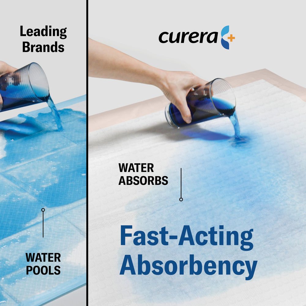Curera Chucks secure adhesive strips prevent movement throughout the night.