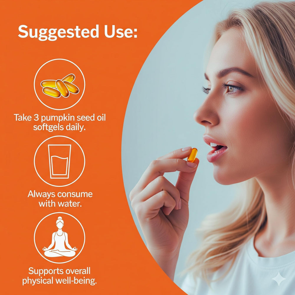 Cures For Life pumpkin seed oil ingredients list highlighting non-GMO and gluten-free