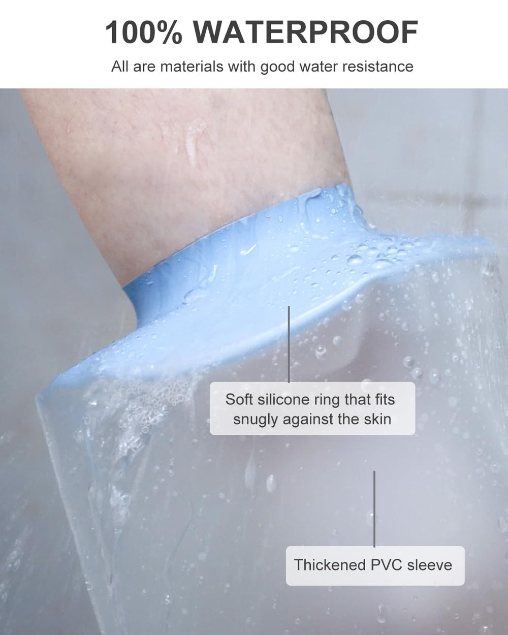 CureSquad soft silicone cast wrap offers skin-friendly comfort for daily wear