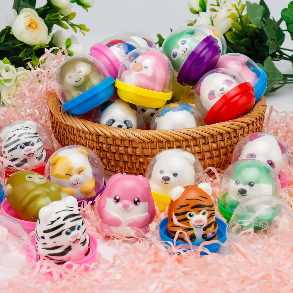 Curibble kawaii squishies in Easter basket packaging for kids celebrations