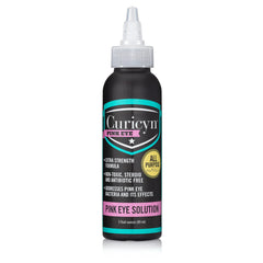 Curicyn pink eye solution bottle used for multi-species eye care