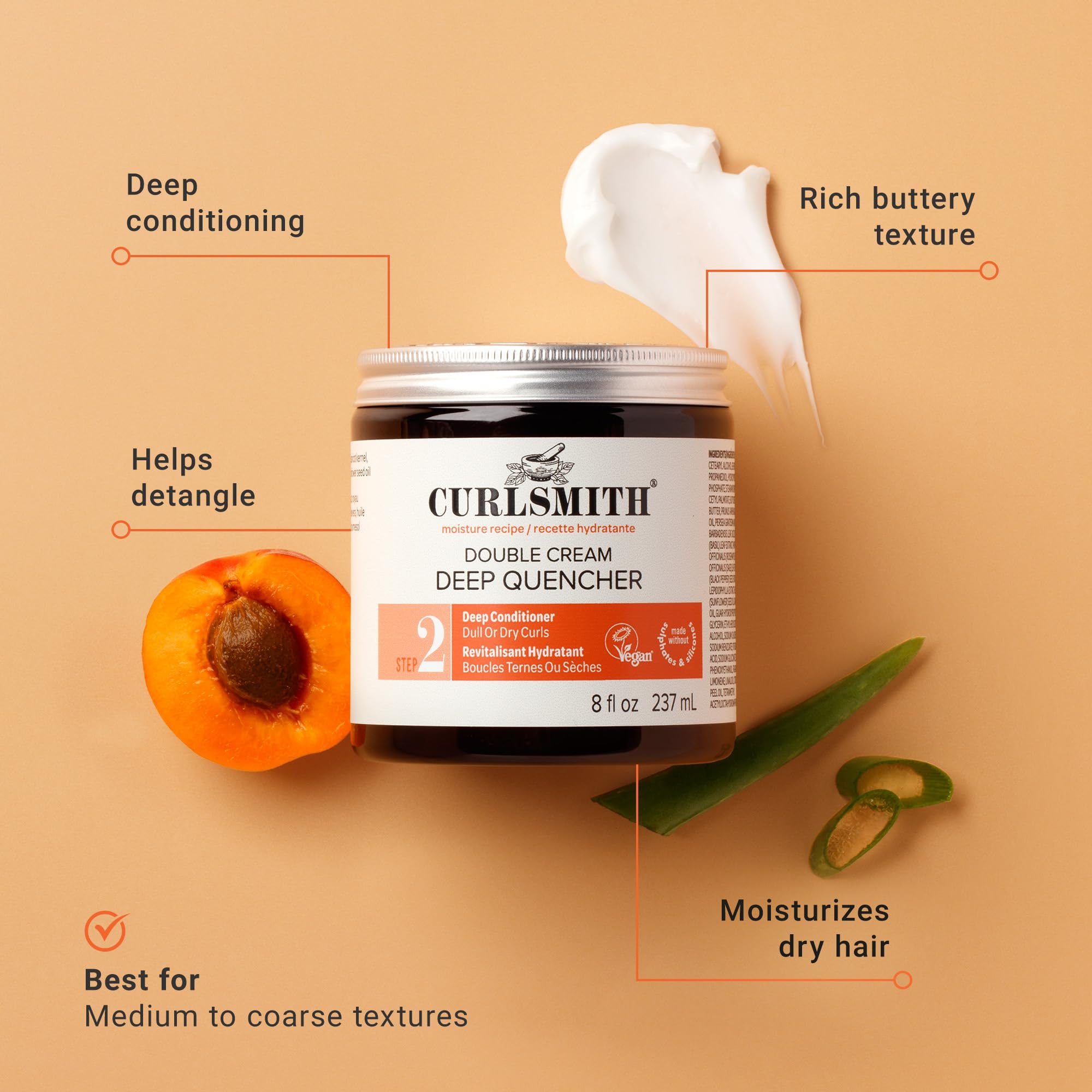 Andiroba and Resurrection Flower ingredients powering curl nourishment