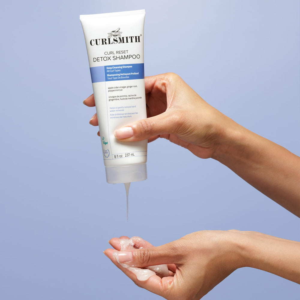 Conditioning agents label shows one-step clarifying without drying