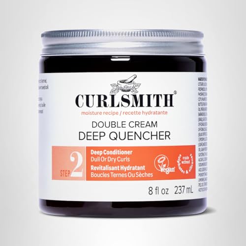Detangling-ready curls after using Curlsmith Deep Quencher