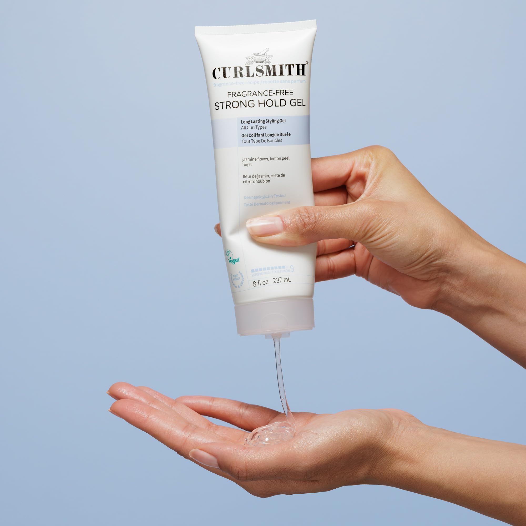 CurlSmith eight-ounce bottle keeps hair defined all day