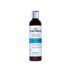 Curlsmith Hydro Style Flexi-Jelly bottle close-up highlighting weightless definition