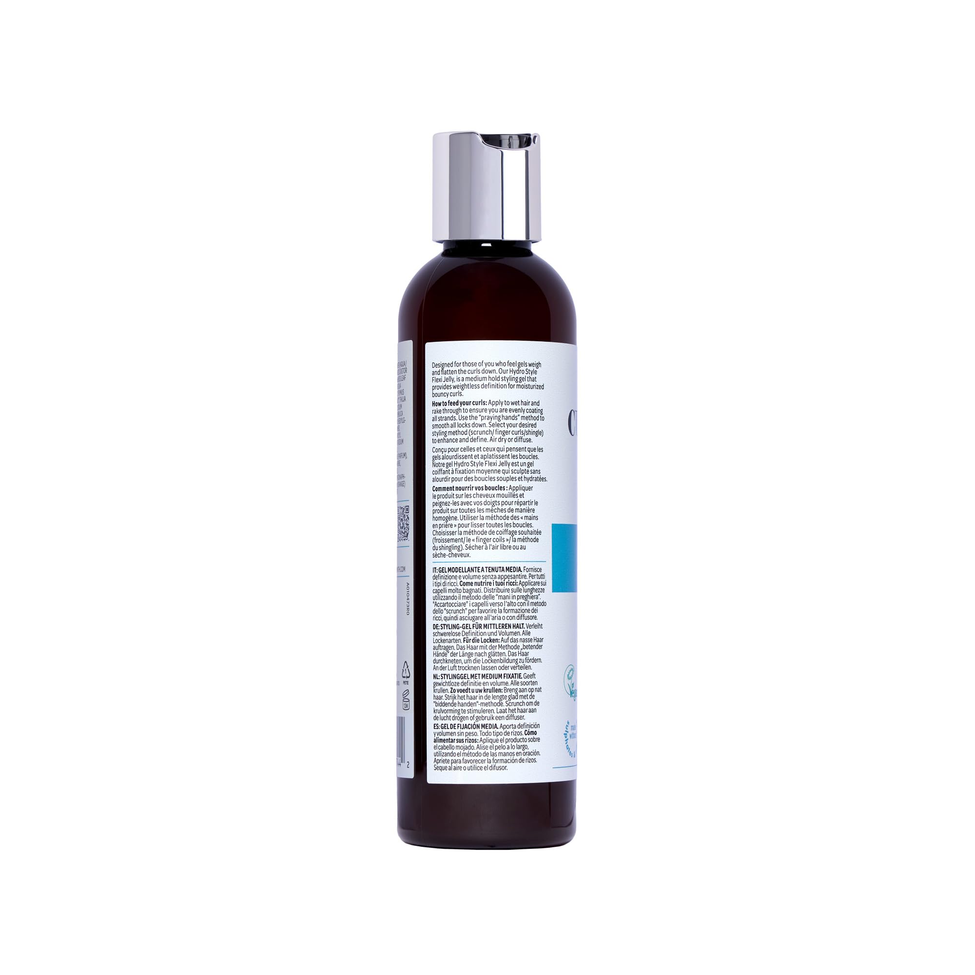 Curlsmith Hydro Style Flexi-Jelly vegan and cruelty-free credentials