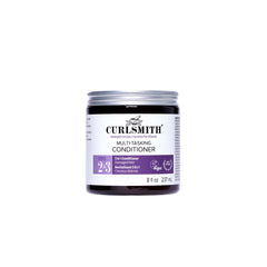 CurlSmith multi-tasking 3-in-1 bottle front for versatile curl care across textures.