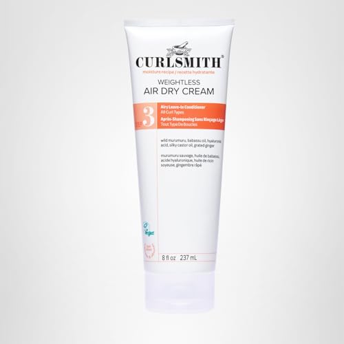 Packaging hero image of Curlsmith Weightless Air Dry Cream on shelf.