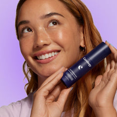 Curology hyaluronic acid close-up shows nourishing molecules for plump skin.