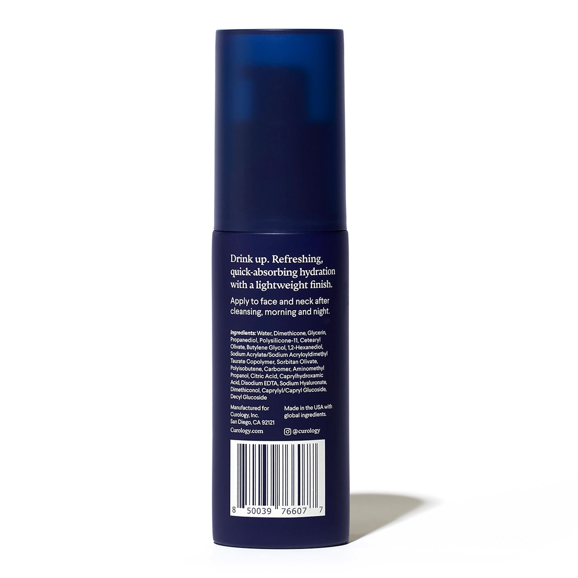 Curology moisturizer shown in morning skincare routine prepping for makeup.