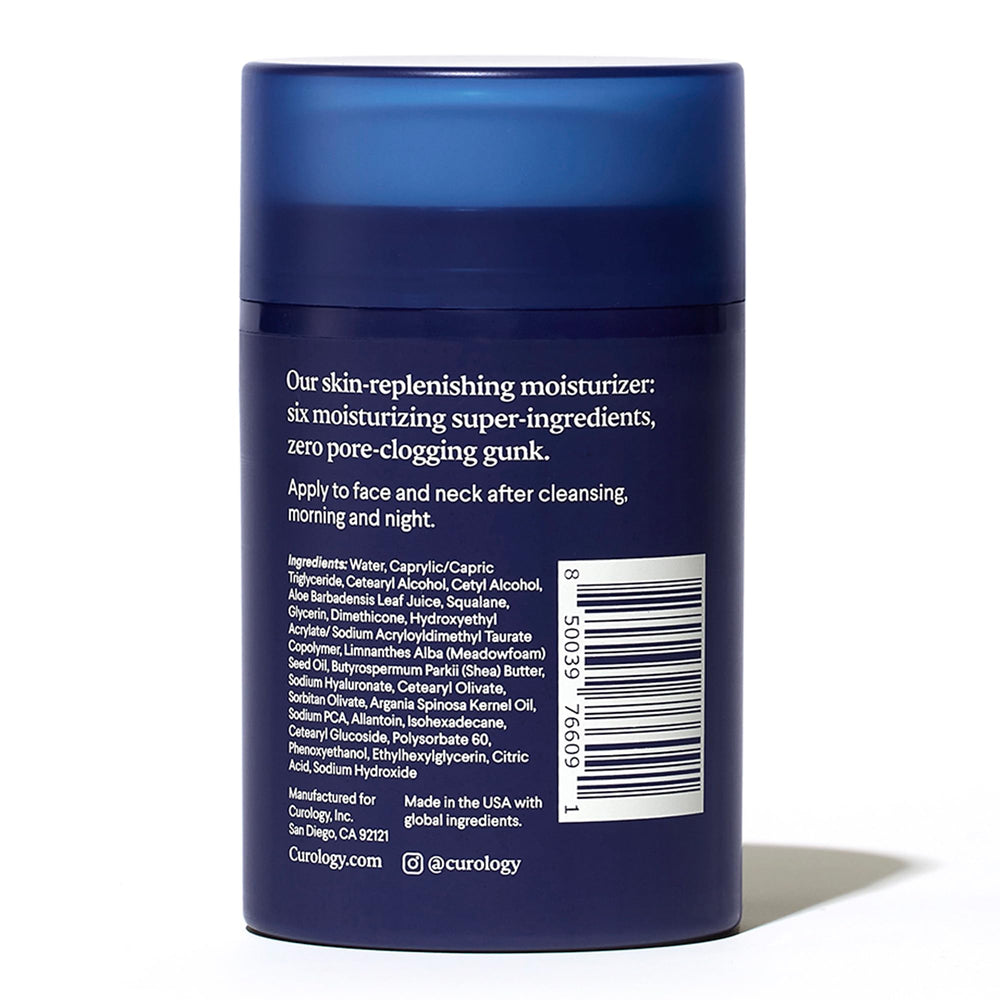 Curology packaging displays cruelty-free and dermatologist-founded branding
