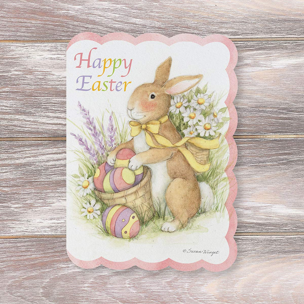 Current Deluxe Die Cut Easter Bunny packaging presents premium quality presentation.