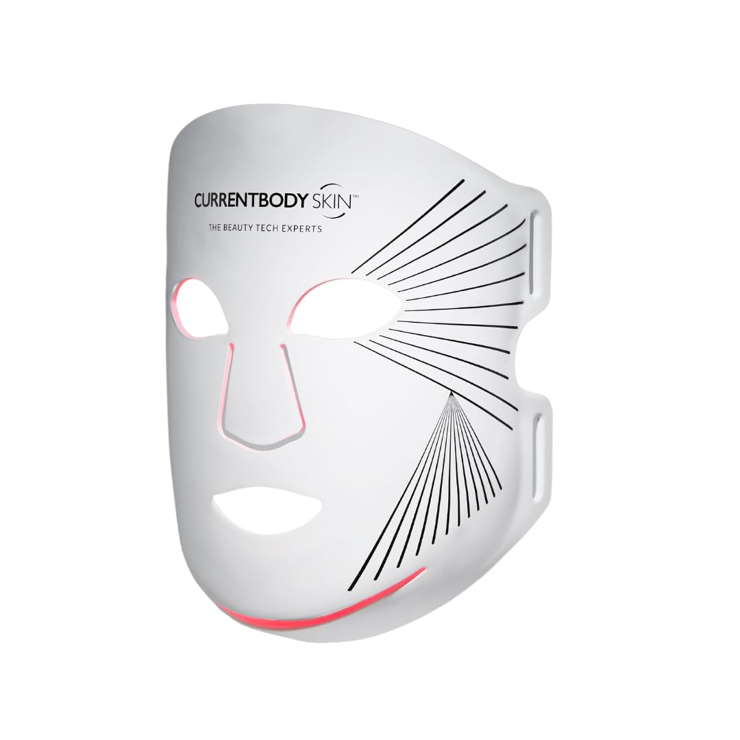 CurrentBody Skin LED Series 2 mask front view for at-home light therapy
