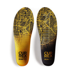 CURREX RunPro arch-technology close-up highlighting dynamic support.