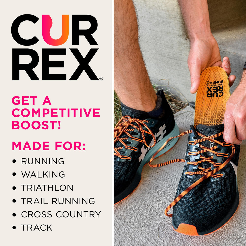 Currex RunPRO charcoal odor control keeps shoes fresh after workouts