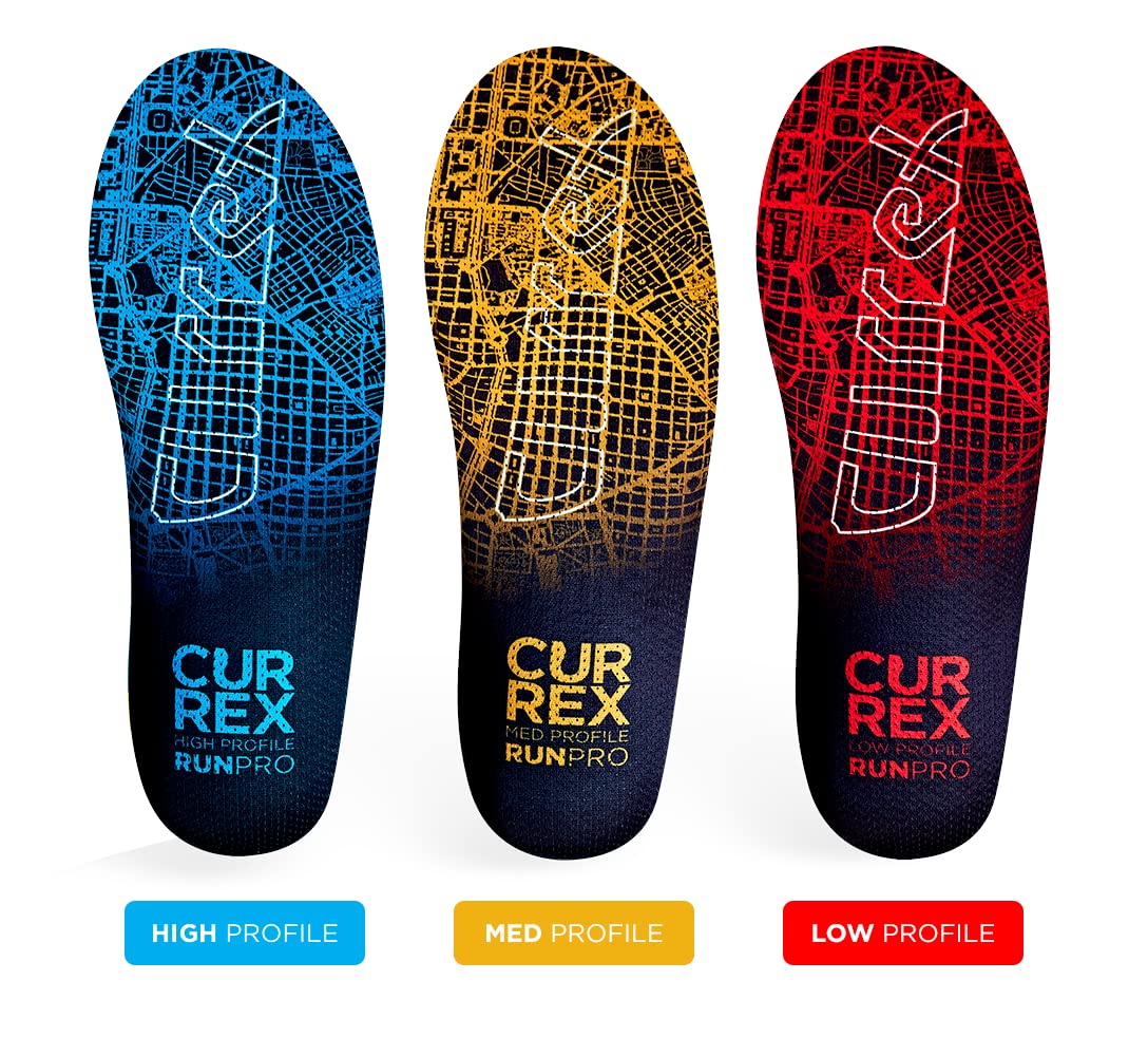 CURREX RunPro fold-point design enhances movement flexibility.