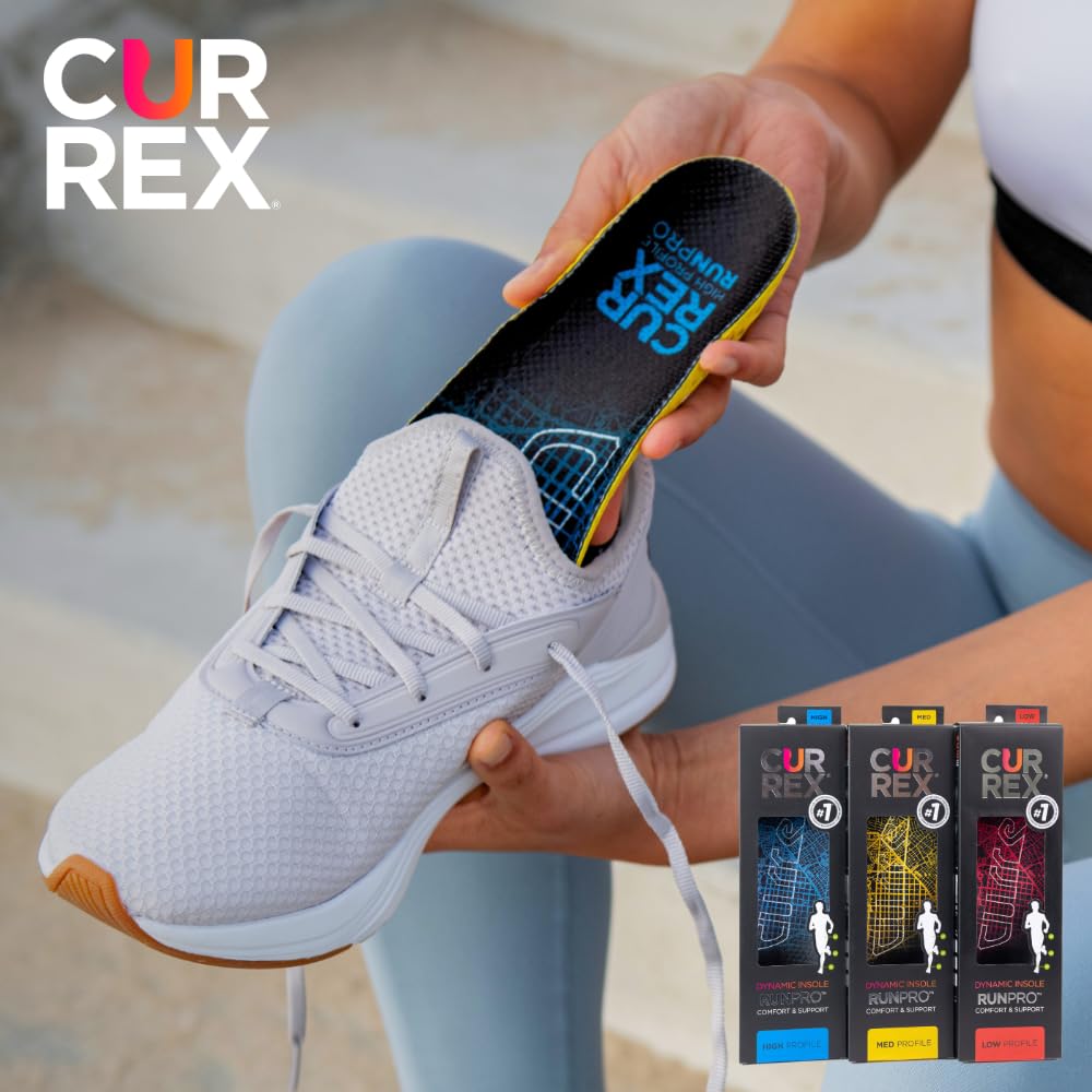 Currex RunPro insole trim-to-fit option for personalized fit