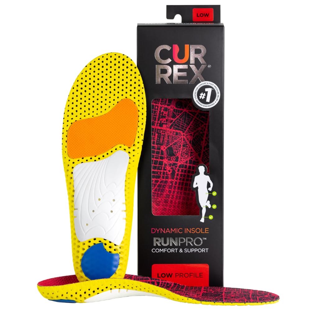 Currex RUNPRO insoles front view improve comfort and alignment for running