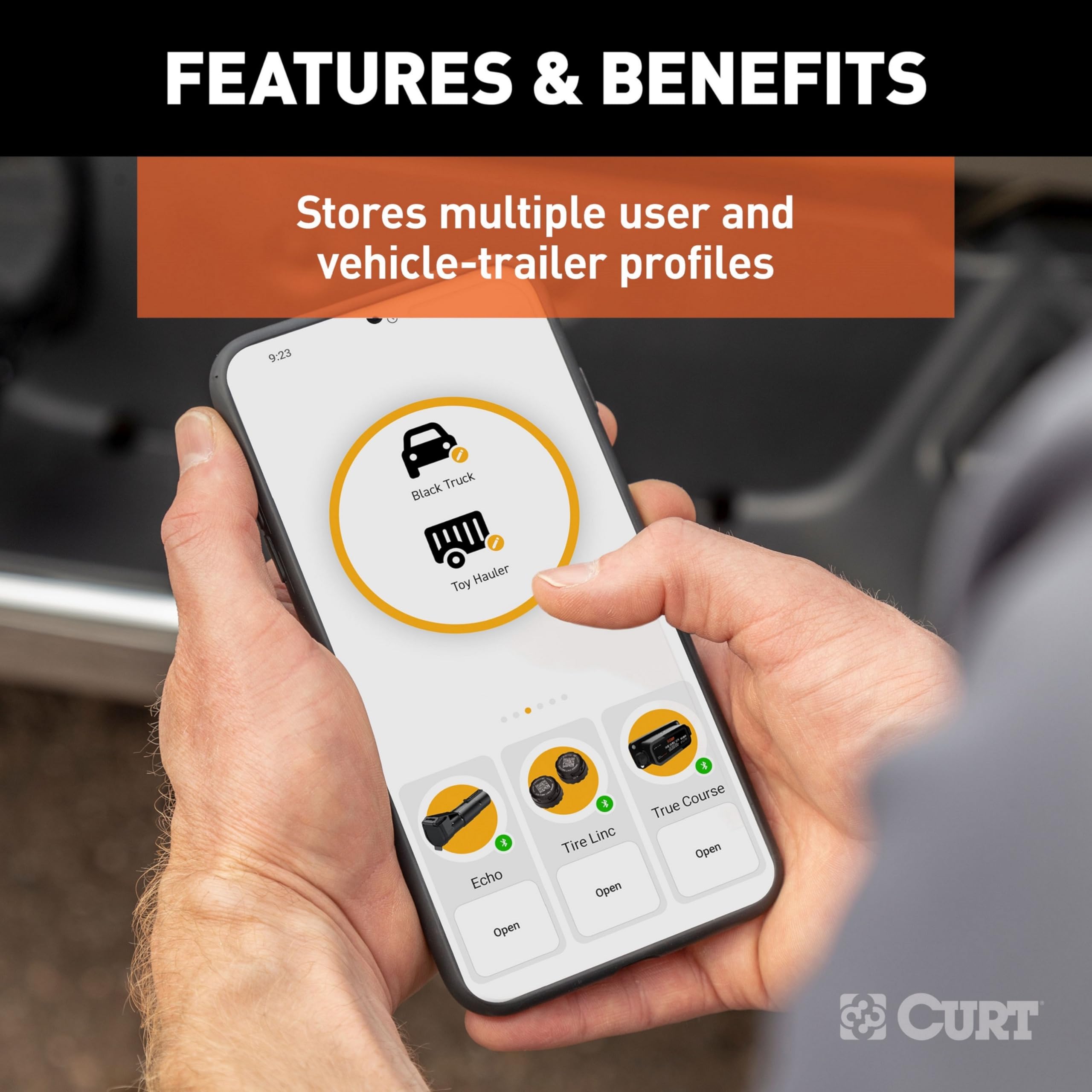 CURT Echo compatible with cruise control and ABS