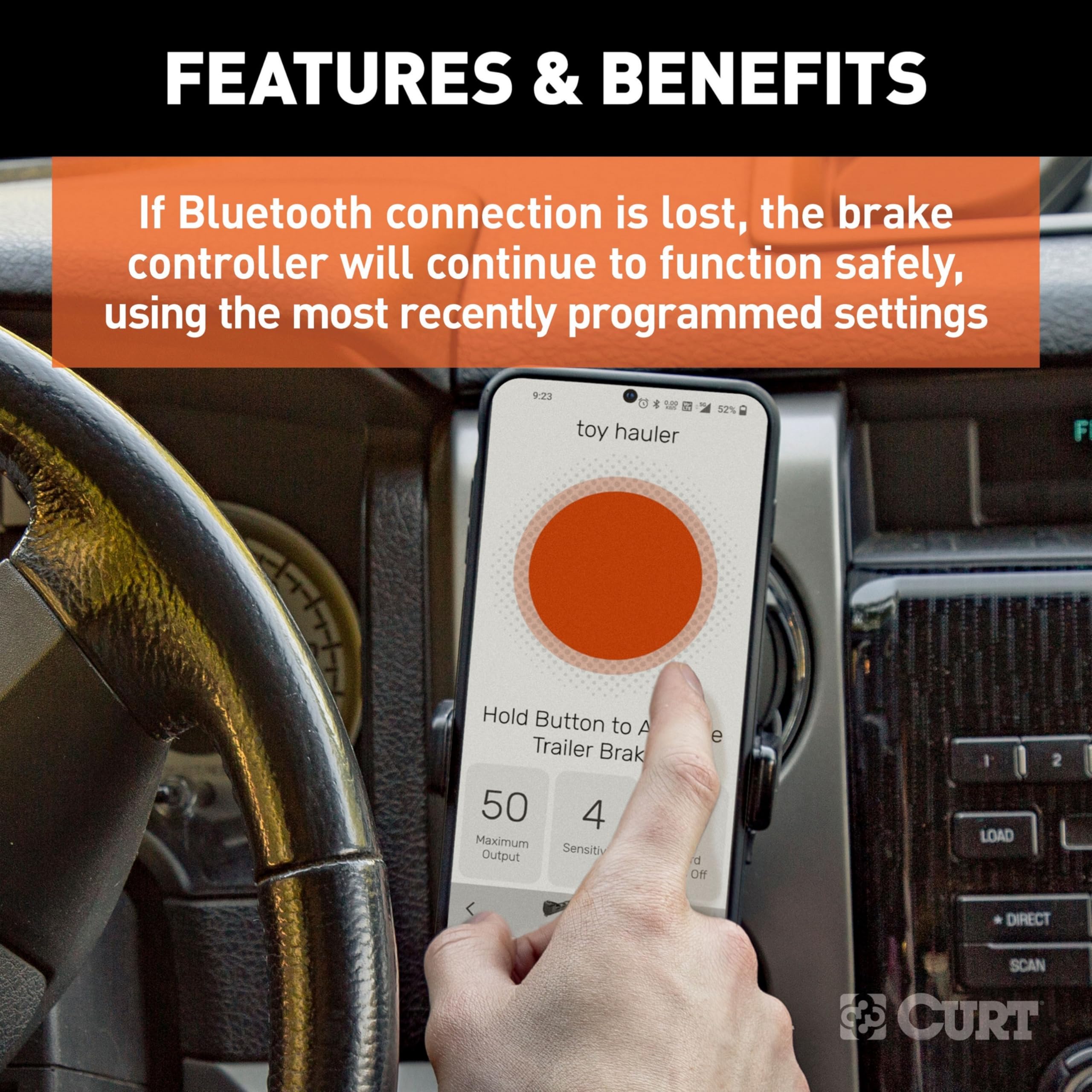 CURT Echo epoxy-sealed enclosure protects electronics from weather