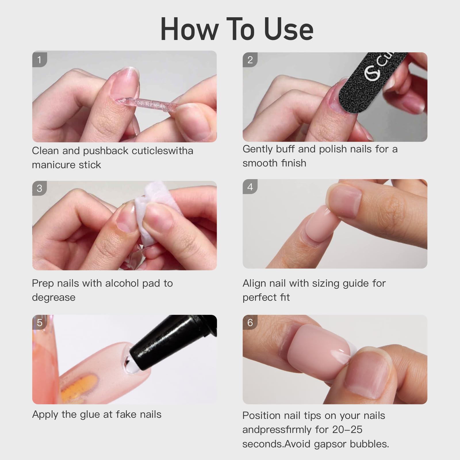 CurvLife Curvlifie resealable storage bag keeps nails organized for reuse