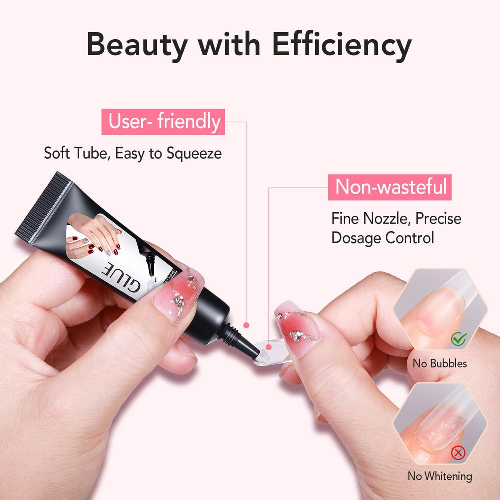CurvLife cuticle pusher tool for detailed prep and clean glue placement.