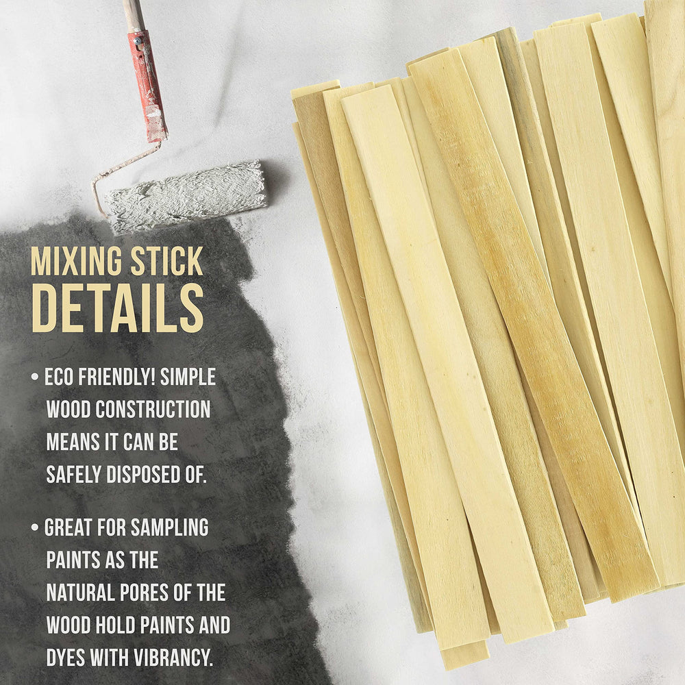 Custom Shop Epoxy Stirring Paddles: durable wooden paddles for resin mixing