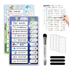 CustomMaster upgraded 2in1 routine chart with smooth sliders for quick daily planning.