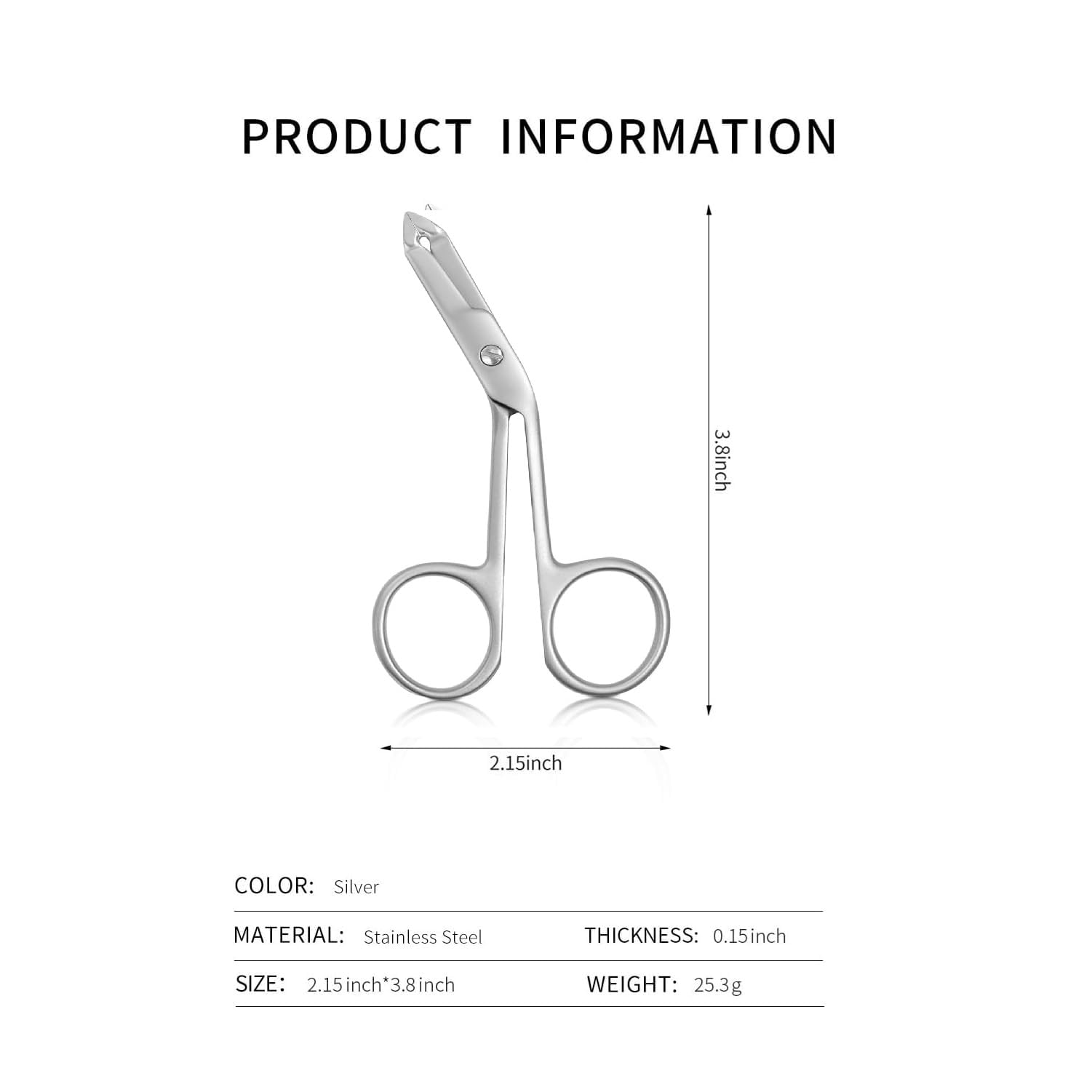 Cut it 3Cr13 stainless steel tweezers offer durable performance