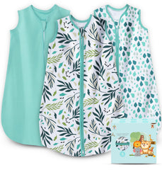 Cute Castle baby sleep sack front view in soft cotton for breathable comfort