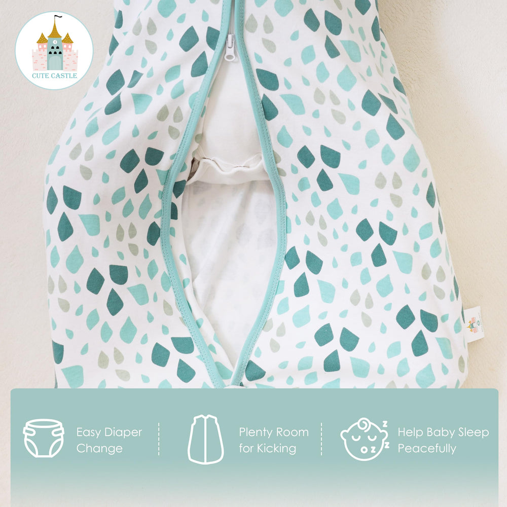 Cute Castle size 0-6 month label view for proper fit