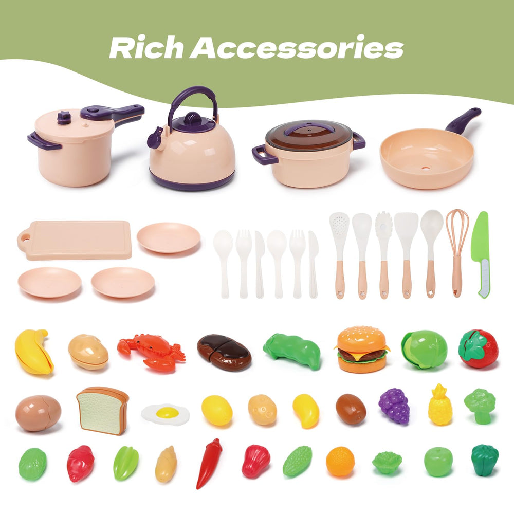 Cute Stone classroom-friendly kitchen set for kids to learn and share.