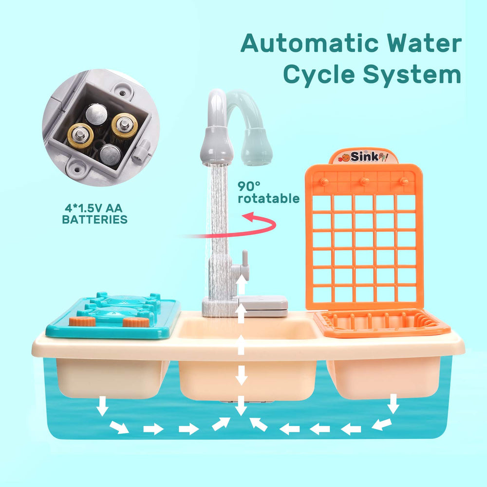 Cute Stone color-changing dishes respond to warm water for fun.