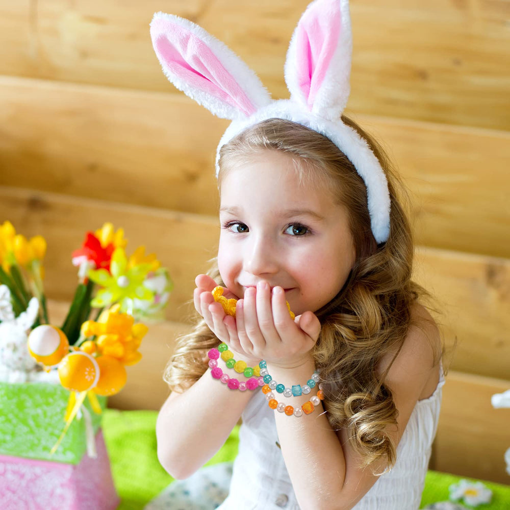 Cute Stone Easter eggs for backyard hunts, encouraging active play.