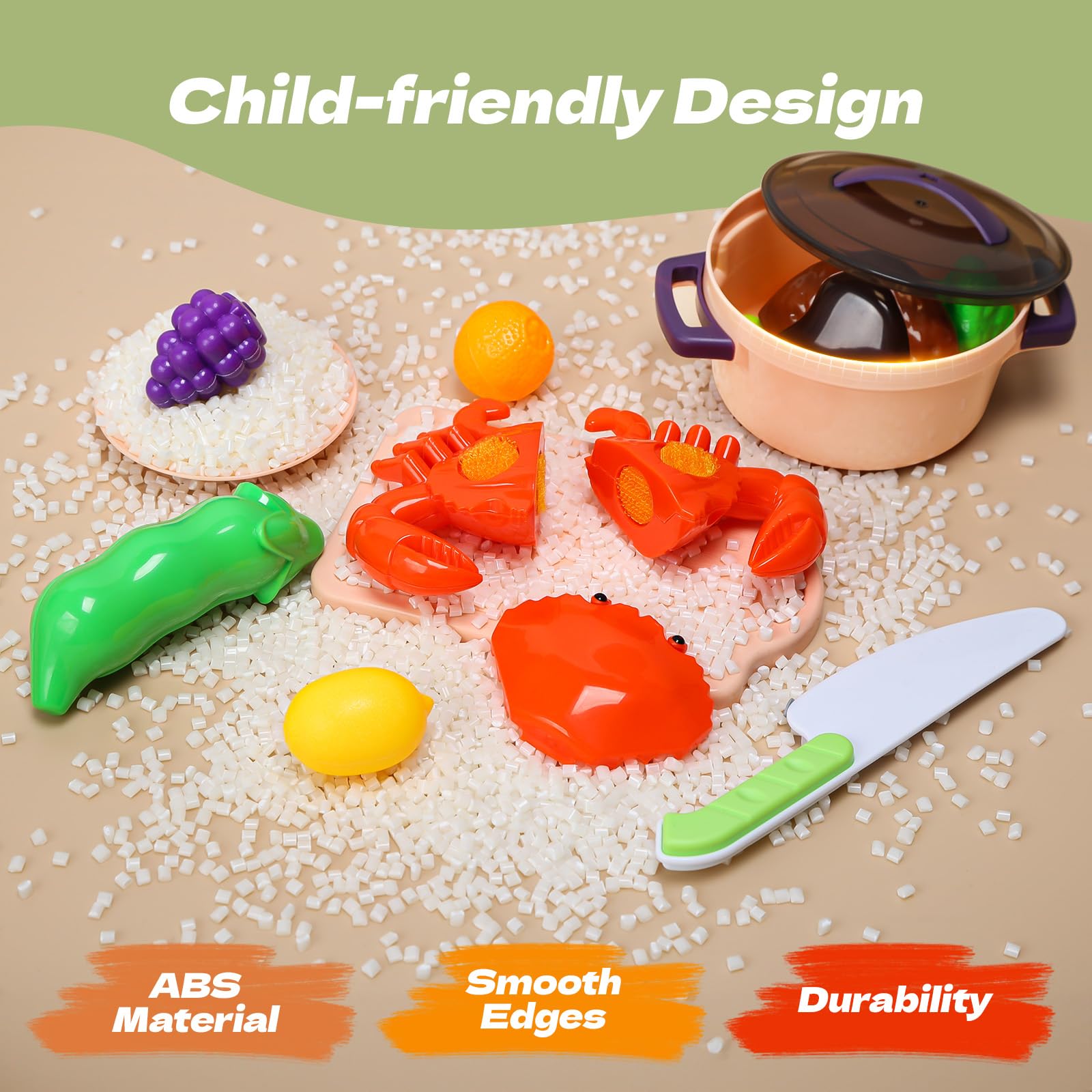 Cute Stone reusable cutting toys for repeated learning through play.