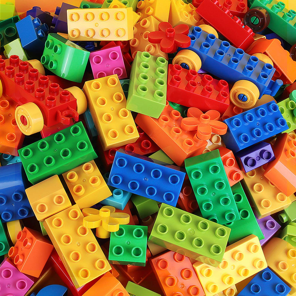 Cutedeer large building bricks with colorful pieces for STEM-inspired fun