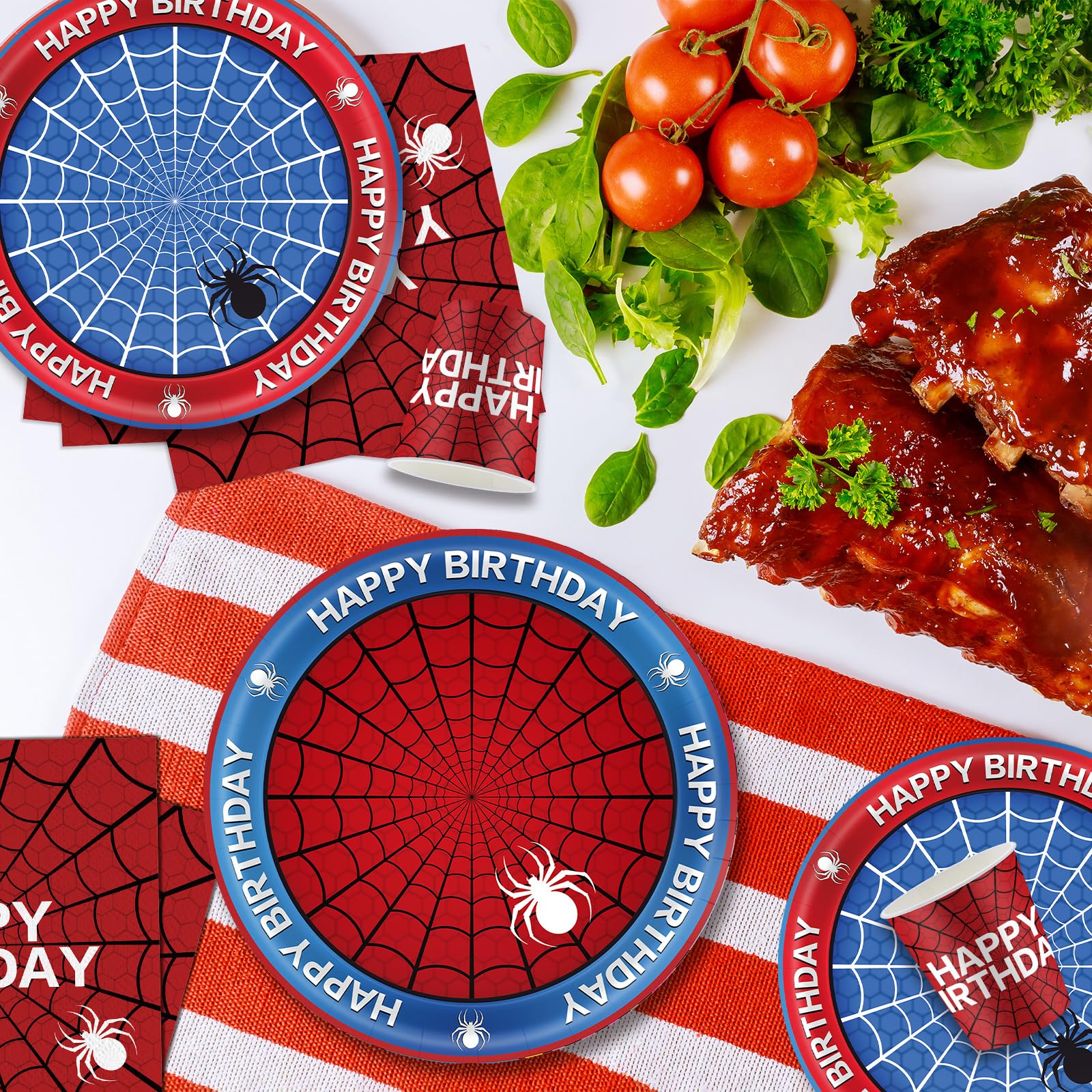 Cutedog spider birthday forks, reliable serving utensils for kids