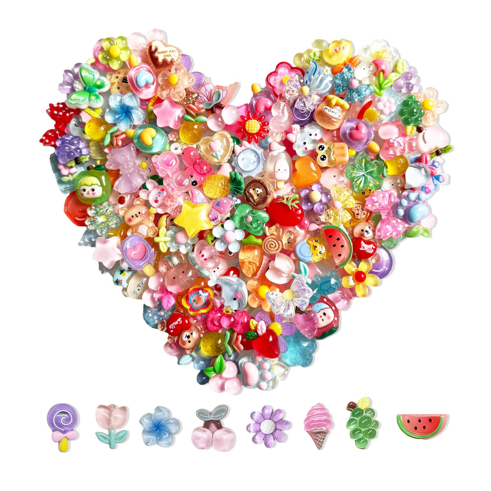 Cutest-LittleBell bear slime charm suitable for keychains
