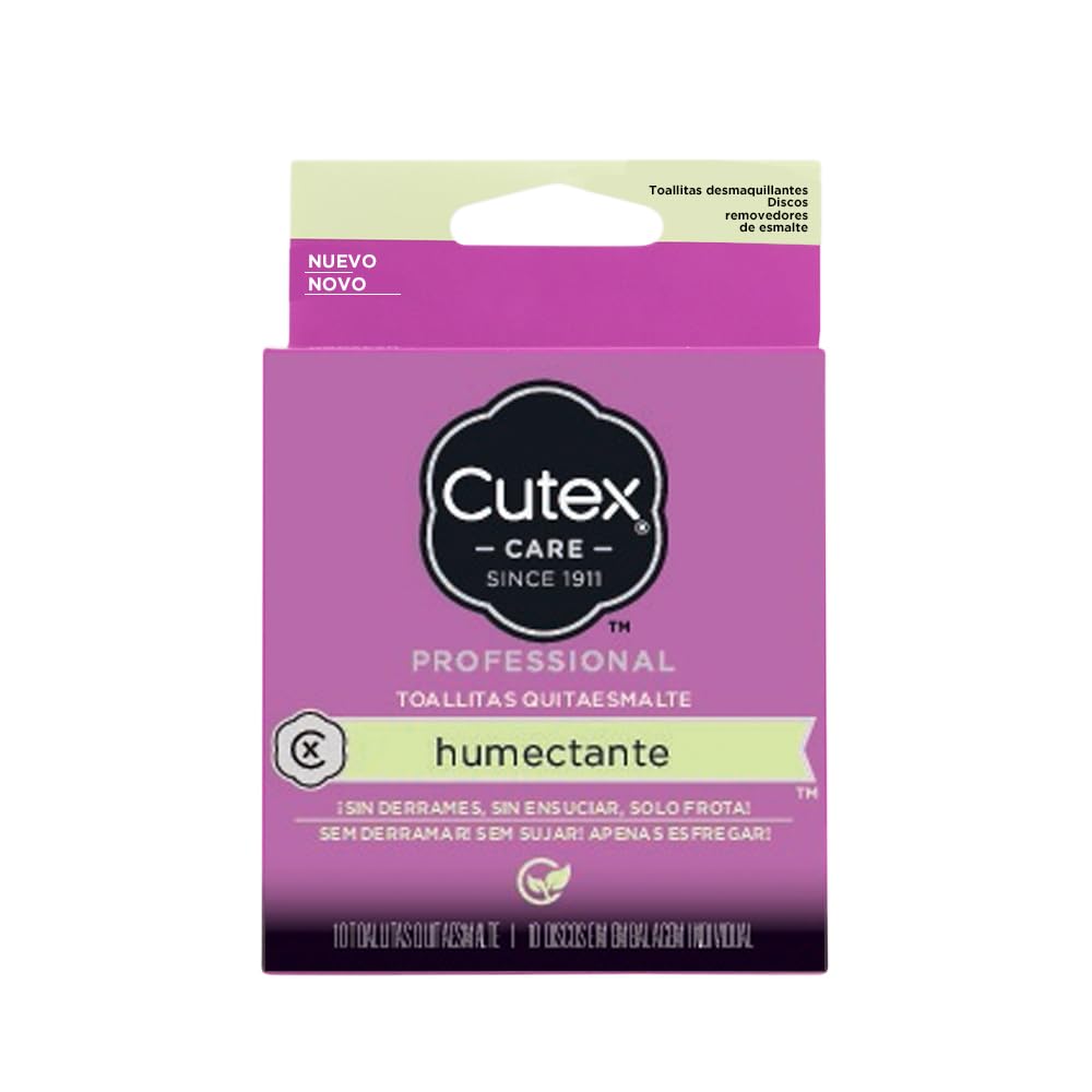 Cutex Care Swipe and Go remover pad for on-the-go color removal with no spills