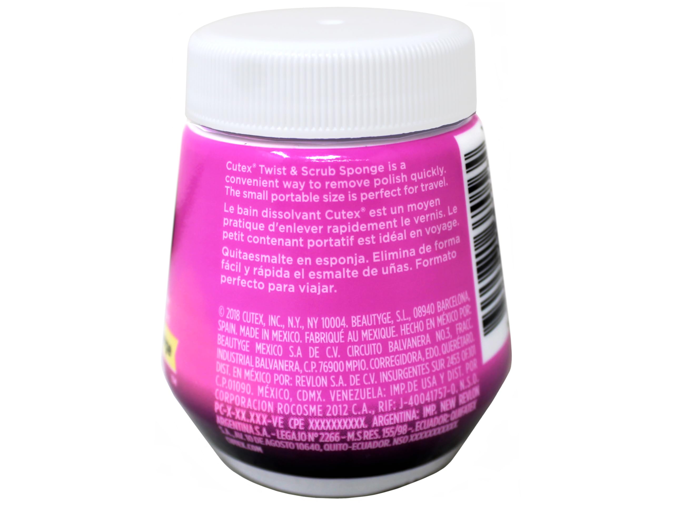 Cutex Nail Polish Remover dual-pack packaging shows easy restock and travel readiness
