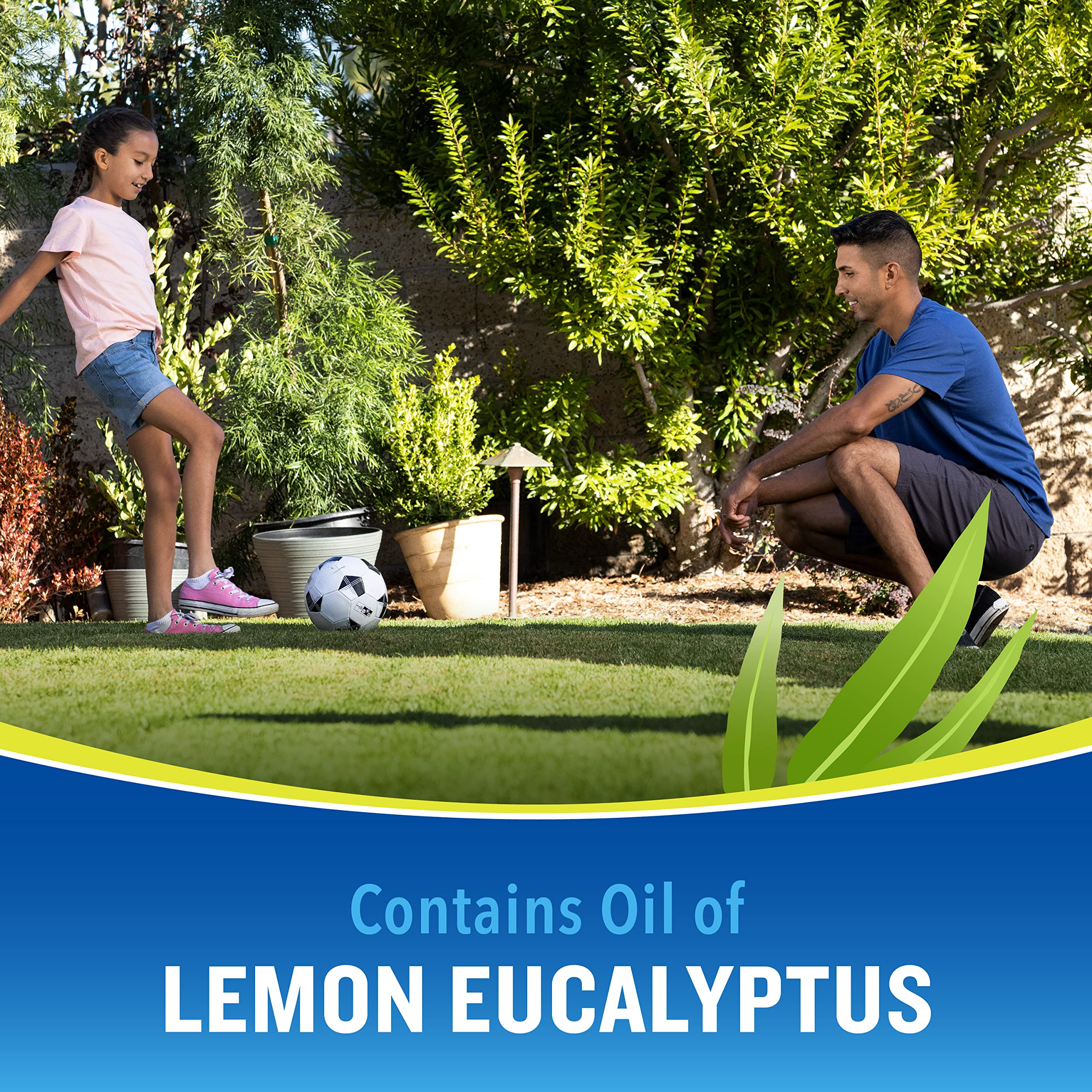 Cutter Lemon Eucalyptus packaging on shelf ready for outdoor use.