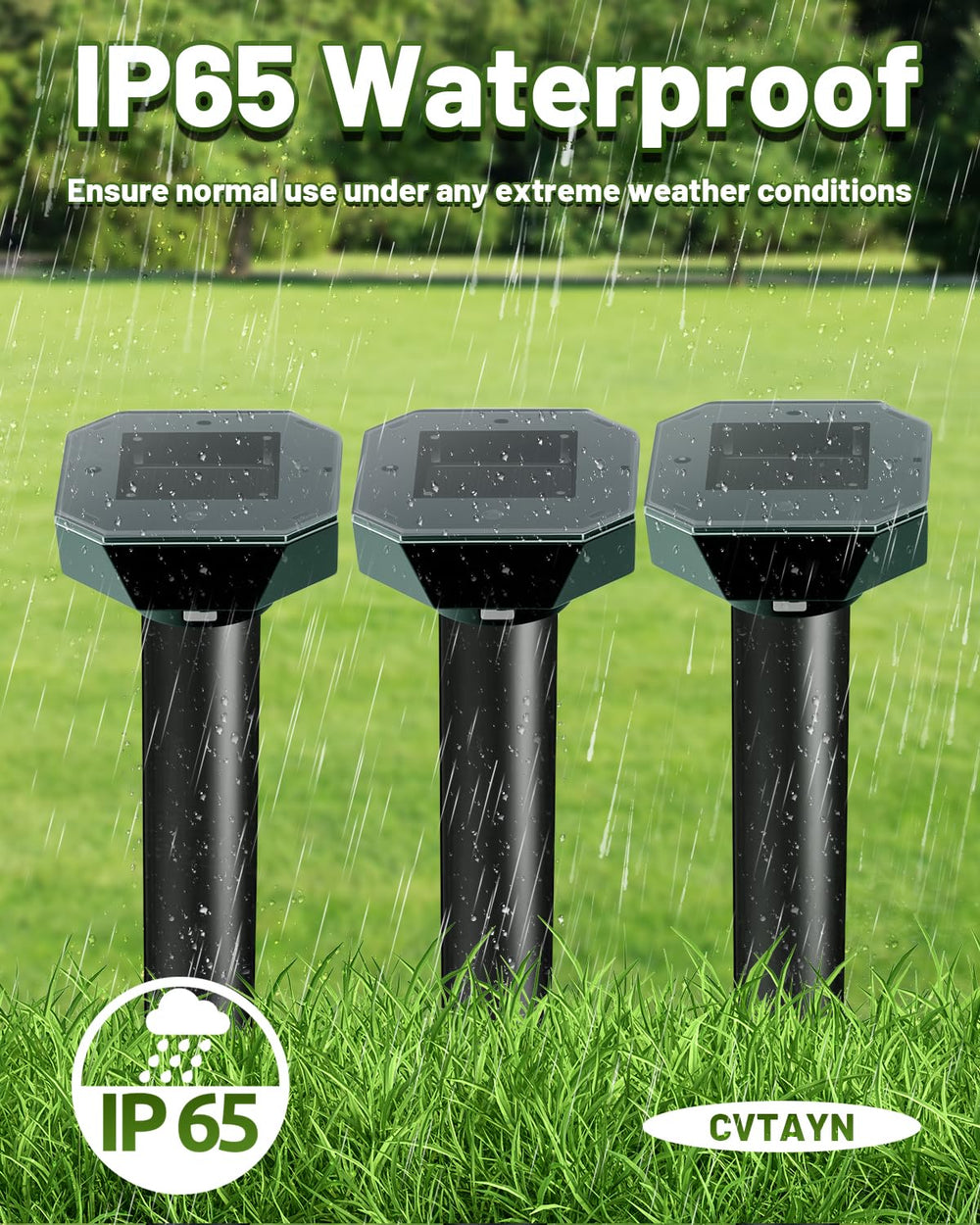 Cvtayn multi pest defense deters snakes, gophers, rabbits and more