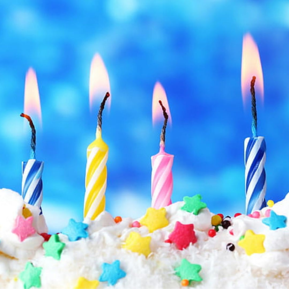 Cwise bulk-pack candles support birthdays, showers, and large events.