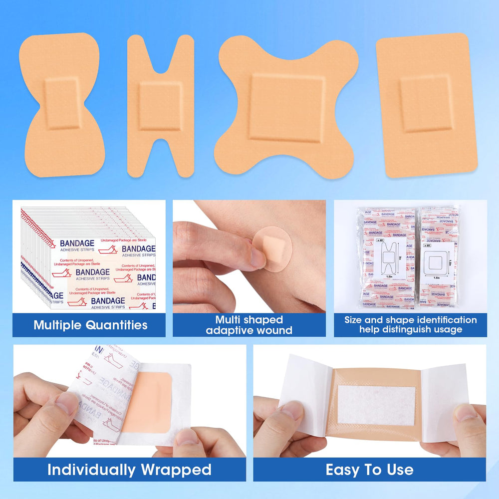 CXYARY multi-shape bandages fit various body areas for complete coverage