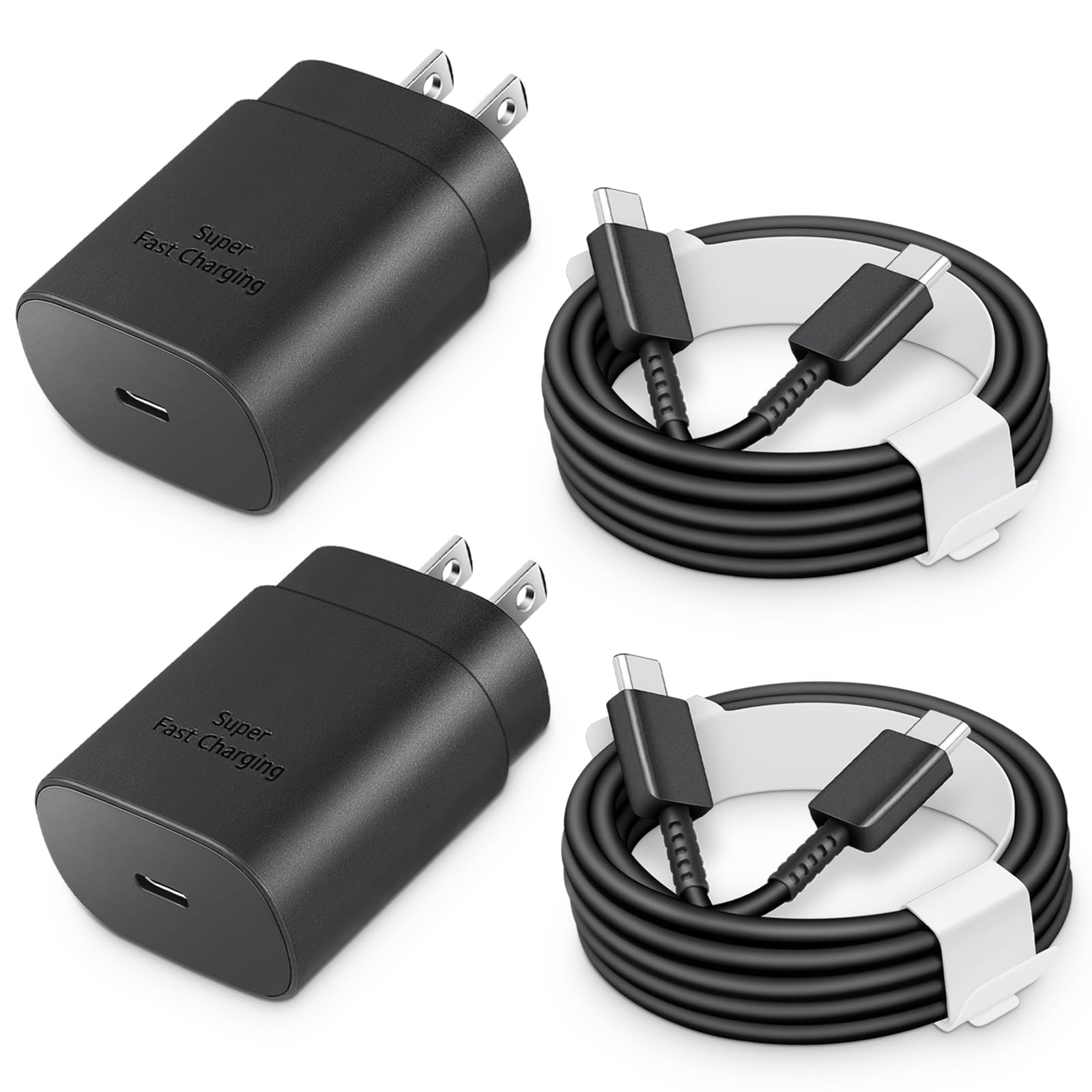 CXX 25W USB-C fast charger block ready to power devices quickly