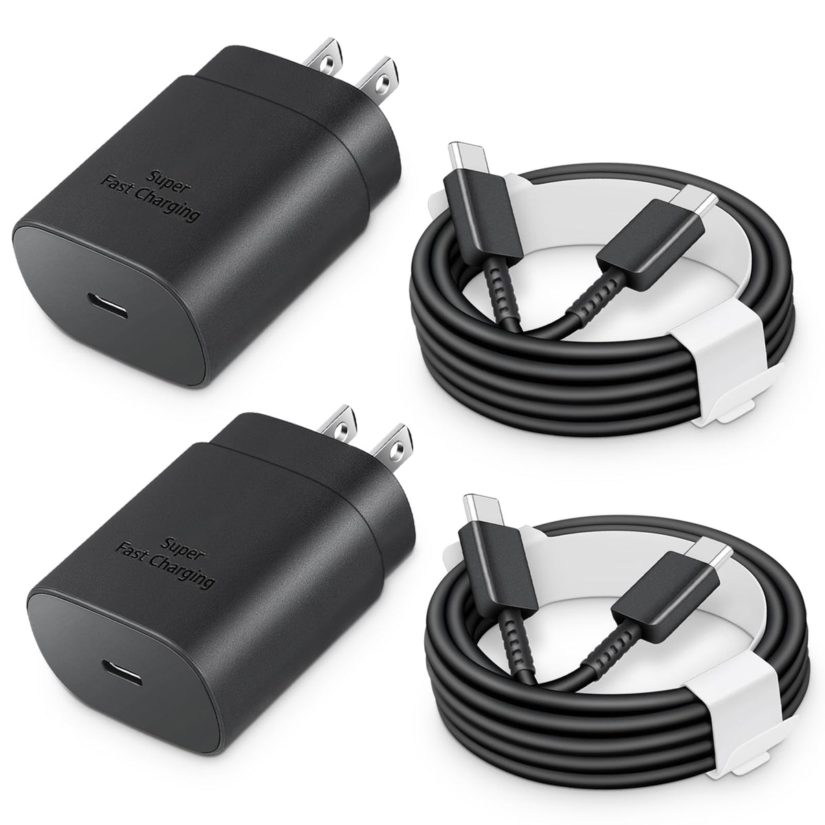 CXX 25W USB-C fast charger block ready to power devices quickly