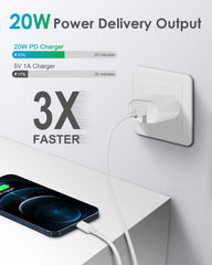 CXX 6ft USB-C cable extends reach for comfortable charging anywhere.